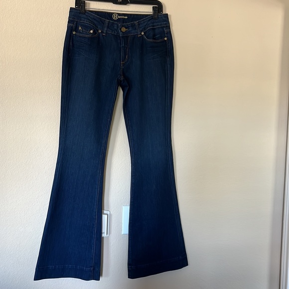 Bebe Ali 5 Pocket Flare Jean 30 - Picture 2 of 8